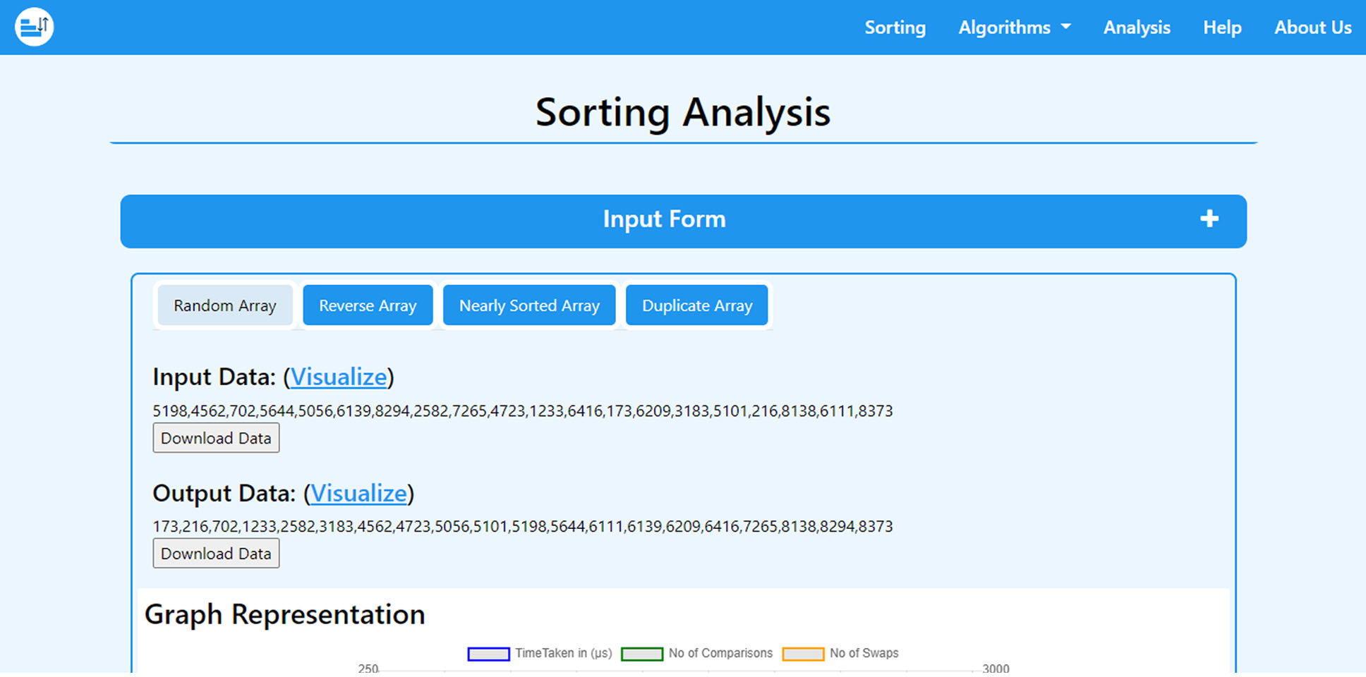 sorting-analysis-web-app
